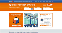 Desktop Screenshot of discoverarmfield.com